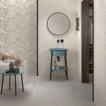 Керамическая плитка Ape Ceramica (Апе Керамика) Re-use mobius white rect 40х120 см, ректификат