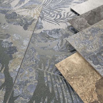 Керамогранит Ape Ceramica (Апе Керамика) Agate Blue лаппатированный ректификат 60x120 см