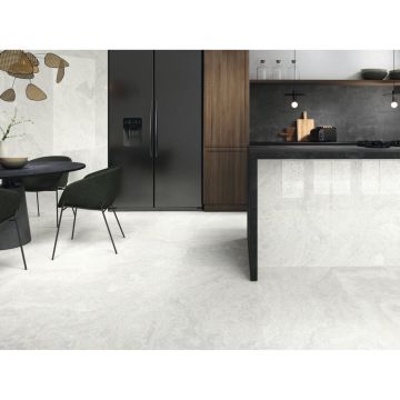 Керамогранит Ape Ceramica (Апе Керамика) Agate White лаппатированный ректификат 60x120 см