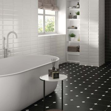 Керамогранит Ape Ceramica (Апе Керамика) Eight Black 20x20 см