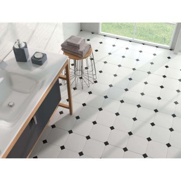 Керамогранит Ape Ceramica (Апе Керамика) Eight White 20x20 см