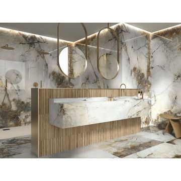 Керамогранит Ape Ceramica (Апе Керамика) Gold Hard полированный ректификат 60x120 см