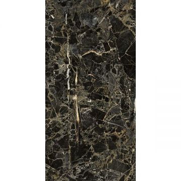 Керамогранит Ape Ceramica (Апе Керамика) Golden Black полированный ректификат 60x120 см