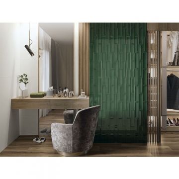 Керамическая плитка Ape Ceramica (Апе Керамика) Reality Refraction Palm 7,5x30 см, A036322