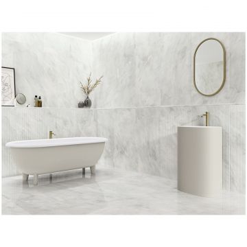 Керамогранит Ape Ceramica Alexandria White Matt Rect 60х120 см белый матовая A040202N