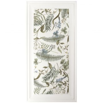 Керамическая плитка Ape Ceramica Bellagio Dec Argegno Bianco Rect 60X120 60х120 см белый матовая A041911