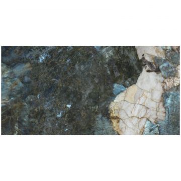 Керамогранит Ape Ceramica Magallanes Marble Pol Rect 60х120 см синий полированная A039573