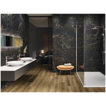 Керамогранит Ape Ceramica Night lux Matt Rect 60х120 см черный, золотой A036980