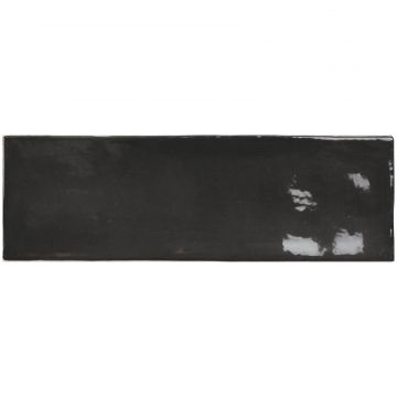 Керамогранит Ape Ceramica Seville Black 20х25 см черный глянцевая A039210