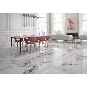 Керамогранит Geotiles Crash Blanco 60x60 см Polished
