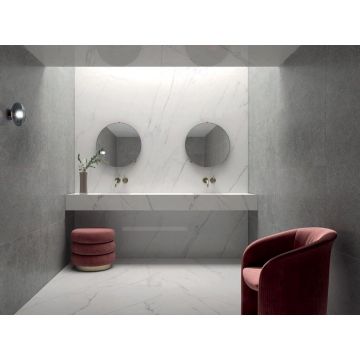 Керамогранит Tau Ceramica (Тау Керамика) Varenna Carrara Pul. полированная 120х280 см, ппп00072886