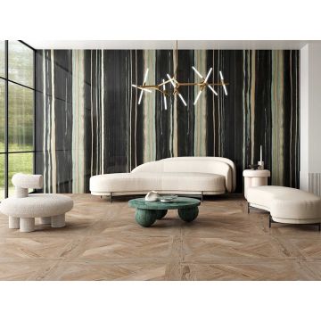 Керамогранит Tau Ceramica (Тау Керамика) Bosco Black Nat. матовая 120х280 см, ппп00072873