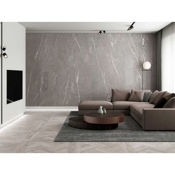 Керамогранит Tau Ceramica (Тау Керамика) Casania Gray Nat. матовая 120х280 см, ппп00072875