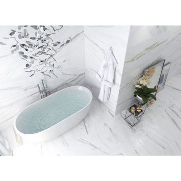 Керамогранит Tau Ceramica (Тау Керамика) Emporio Calacatta Nat. матовая 60х120 см, ппп00049254