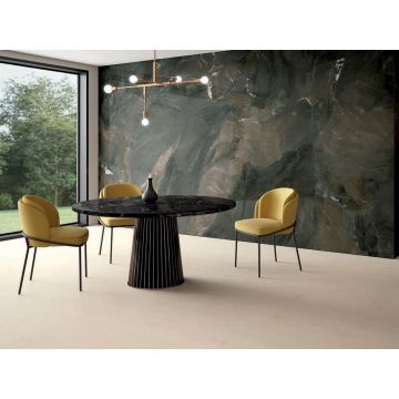Керамогранит Tau Ceramica (Тау Керамика) Ironstone Black Pul. полированная 120х280 см, ппп00072893