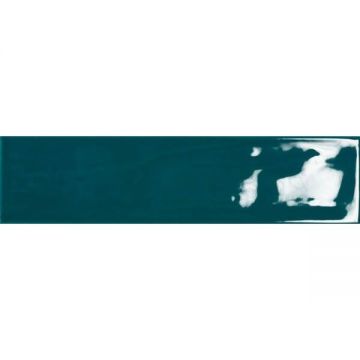 Настенная плитка Tau Ceramica (Тау Керамика) Maiolica Gloss Seagreen 7.5х30 см, глянцевая, ппп00039556