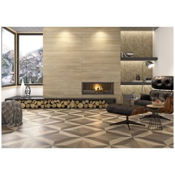 Керамогранит Grespania Sajonia Home Roble 80х80 см коричневый матовая 81SJ71H