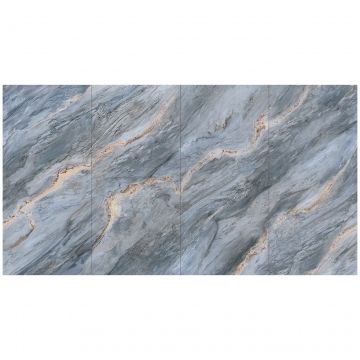 Керамогранит Греспания300х100 см синий, голубой, серый 78PS61P, Palisandro Blue Pulido, Grespania
