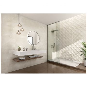 Керамическая плитка Grespania Alabaster 45х120 см розовый глянцевая 64LB708