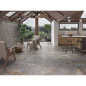 Керамогранит Fanal (Фанал) Nebula Cobalt 3D Soft 60х120 см, ппп00076291