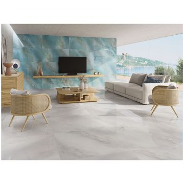 Керамогранит Fanal Hydra White 60х120 см белый лаппатированная 120HY04