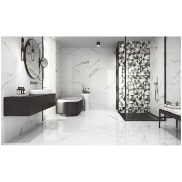 Керамогранит Fanal Iceberg 60X120 Rec 60х120 см белый матовая 120E001