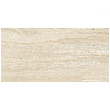Керамогранит Фанал Травертин бежевый матовая, полуполированная / Travertino beige 60х120 см 3DSOFT Fanal