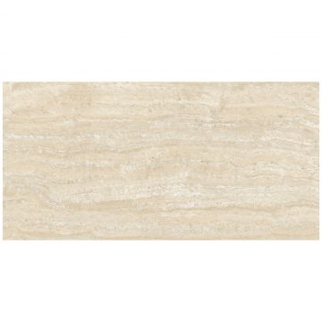 Керамогранит Фанал Травертин бежевый матовая, полуполированная / Travertino beige 60х120 см 3DSOFT Fanal