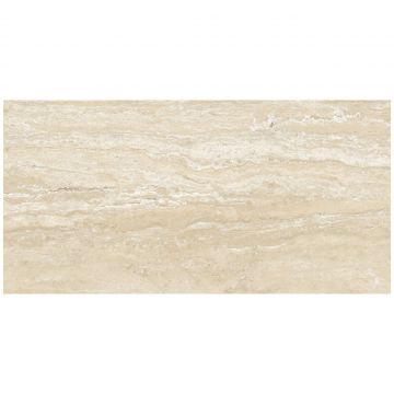 Керамогранит Фанал Травертин бежевый матовая, полуполированная / Travertino beige 60х120 см 3DSOFT Fanal