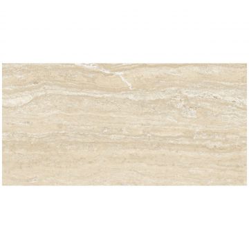 Керамогранит Фанал Травертин бежевый матовая, полуполированная / Travertino beige 60х120 см 3DSOFT Fanal