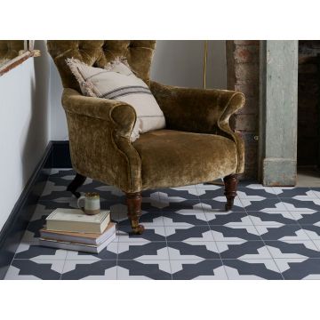 Керамогранит Mainzu (Маинзу) BM Cross Black Mate 20x20 см