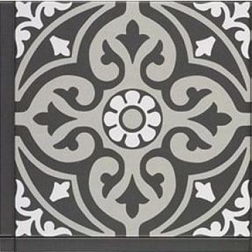 Керамогранит Mainzu (Маинзу) Normandy Black Centro 20х20 см