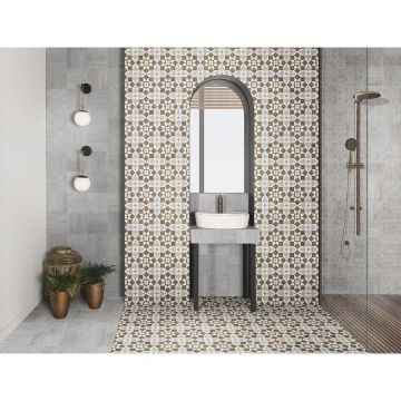 Керамогранит Mainzu (Маинзу) Patchwood Grigio 20x20 см
