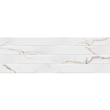 Керамическая плитка Emigres (Эмигрес) Dec alba mat gold 25х75 см