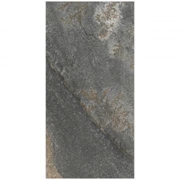 Керамогранит Дуал Грес Aran Graphite 60х30 см серый матовый, Dual Gres
