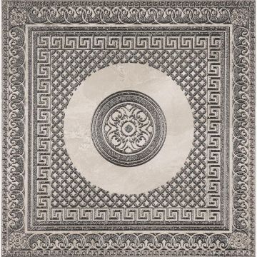 Декор Ceracasa (Керакаса) Deco Dolomite Fortune Rect Cinder Plata 49,1x49,1 см