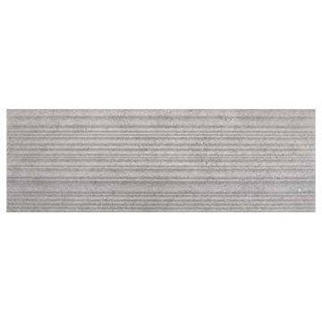 Керамогранит Рокерса Muse 120х40 см серый матовая RCS000023, Relive Grey rect, Rocersa