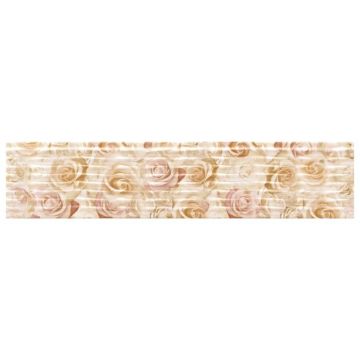 Декор Рокерса Spring 59,34х13 см бежевый глянцевая RCS000067, Moldura Parfum Blanco, Rocersa