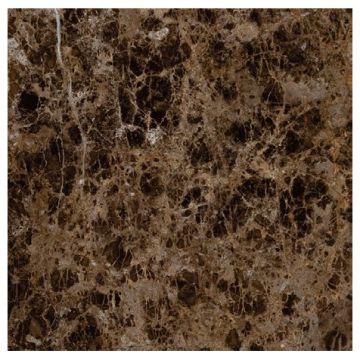 Плитка Наварти Crema Marfil 45х45 см коричневая глянцевая, Imperial Marron, Navarti