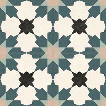 Керамогранит Navarti (Наварти) Flor Blue Pre. 45x45 см