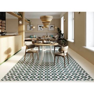 Керамогранит Navarti (Наварти) Flor Blue Pre. 45x45 см