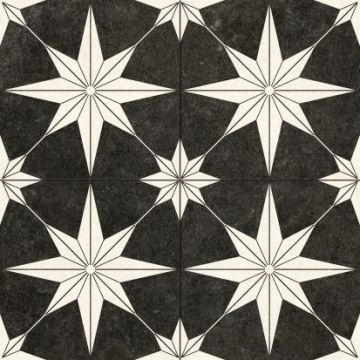 Керамогранит Navarti (Наварти) Star Antic Black Pre. 45x45 см