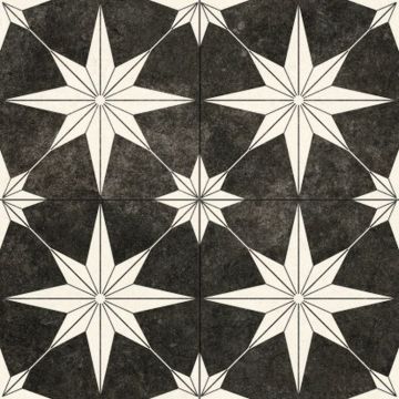 Керамогранит Navarti (Наварти) Star Black Pre. 45x45 см