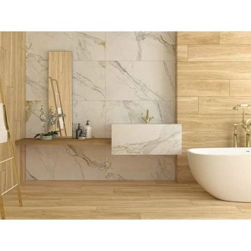 Керамогранит Ecoceramic (Экокерамик) Helsinki Taupe 20х120 см