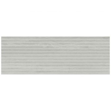 Декор Экокерамик Tao 90х30 см светло-серый глянцевая EC0000002, Relieve Perla, Ecoceramic