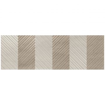 Декор Порселаните Дос Sakai 9542 90х30 см бежевый матовая PCD000042, Taupe Relieve Hiroki, Porcelanite Dos