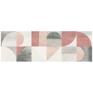 Декор Порселаните Дос Trent 9532 90х30 см розовый, серый матовая PCD000037, Purple Grey Decor Retro Ret., Porcelanite Dos