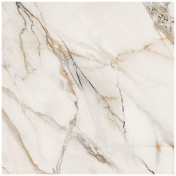 Керамогранит Порселаните Дос Calacata Gold Rectificado 50х50 см белый матовый, 5062, Porcelanite Dos