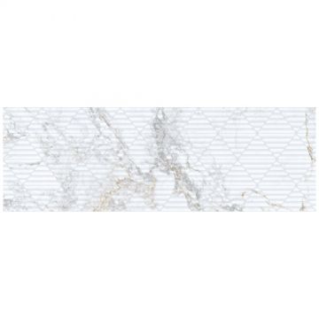 Декор Порселаните Дос Iguazu 9547/1865 / Guiza 9549 90х30 см белый, серый матовая PCD000047, White Relieve, Porcelanite Dos