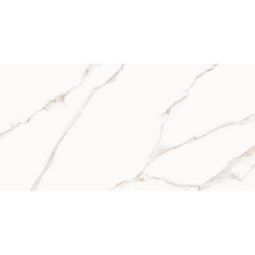 Керамогранит Delacora (Делакора) Calacatta Milazzo Gold sugar-эффект 60х120х0,95 см 60120CMI01